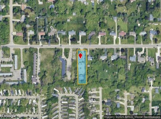  4137 W Court St, Flint, MI Parcel Map