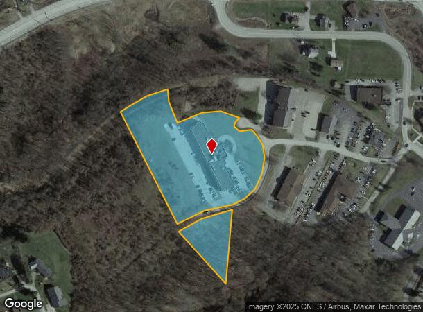  410 Terrace Dr, Uniontown, PA Parcel Map