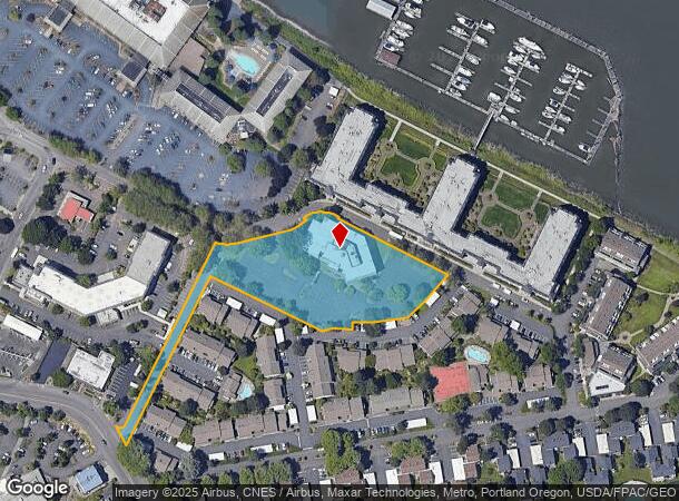  700 N Hayden Island Dr, Portland, OR Parcel Map