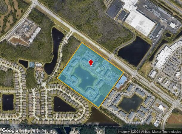  5400 S Williamson Blvd, Port Orange, FL Parcel Map