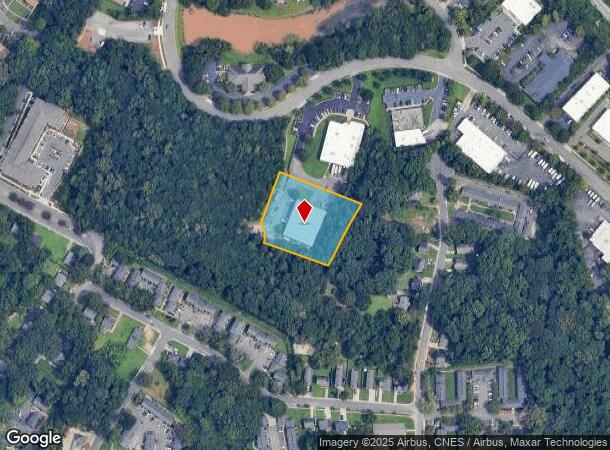  3406 Latrobe Dr, Charlotte, NC Parcel Map