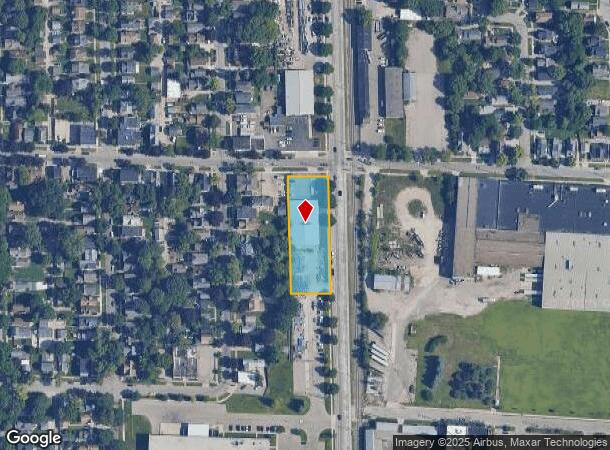  600 11Th St Nw, Grand Rapids, MI Parcel Map