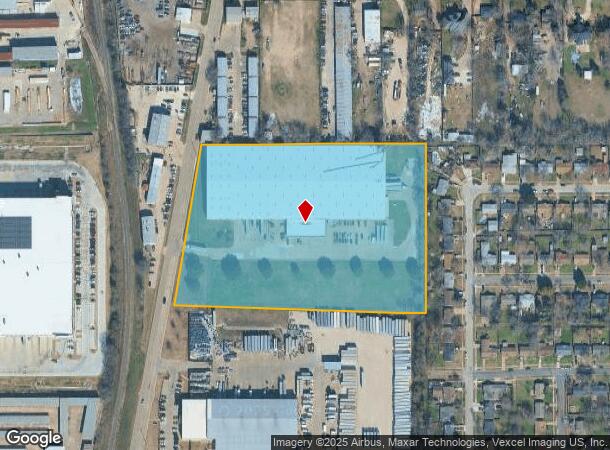 1346 N Main St, Duncanville, TX Parcel Map