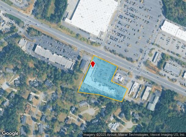 4446 Washington Rd, Evans, GA Parcel Map