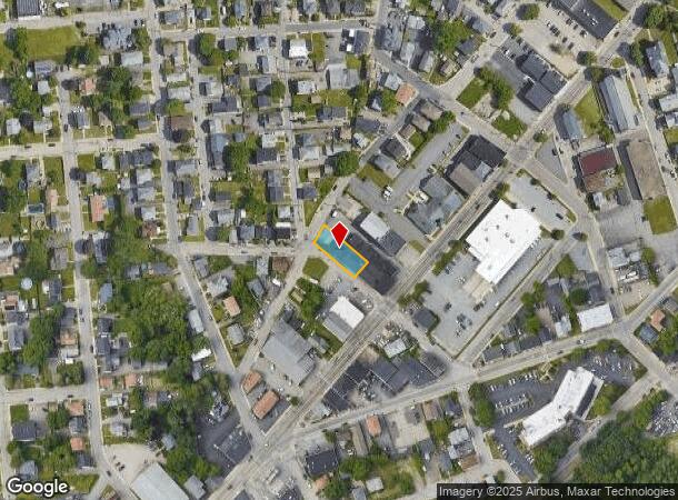  183 Washington St, West Warwick, RI Parcel Map