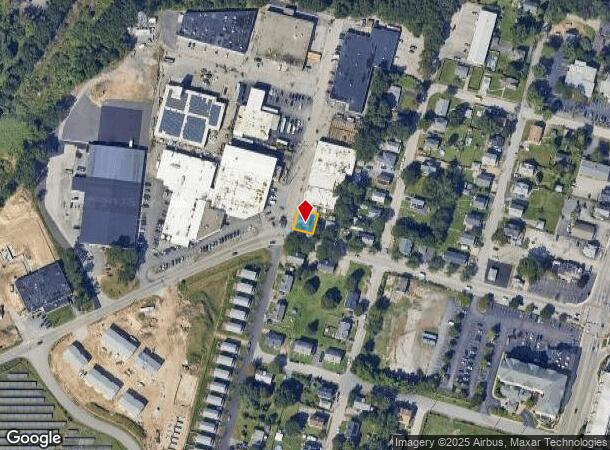 221 Kilvert St, Warwick, RI Parcel Map