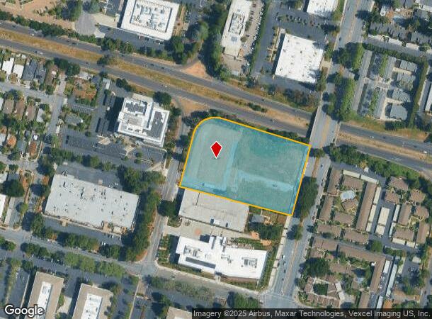 263 N Mathilda Ave, Sunnyvale, CA Parcel Map