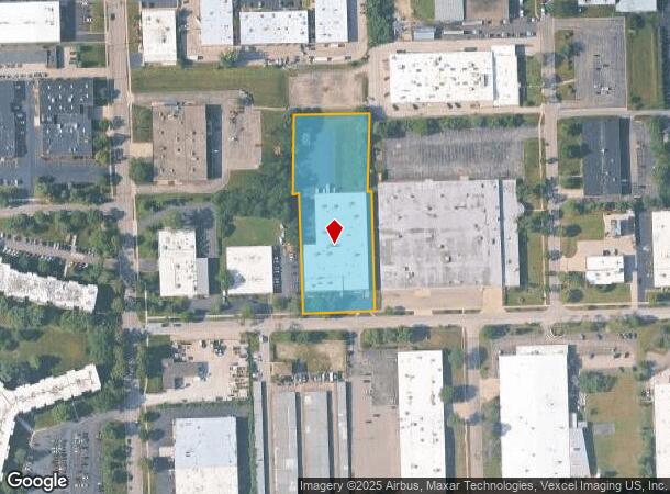  2700 Wisconsin Ave, Downers Grove, IL Parcel Map