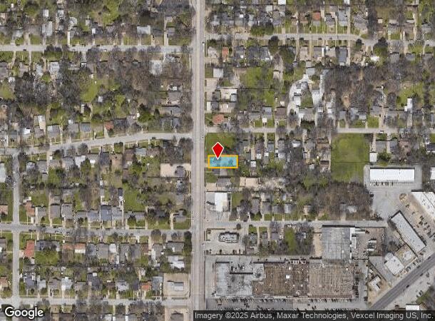  1614 N Beach St, Haltom City, TX Parcel Map