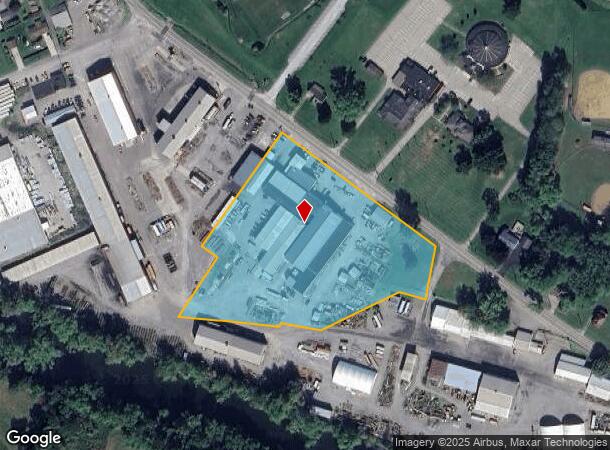  Pulaski Rd, Pulaski, PA Parcel Map