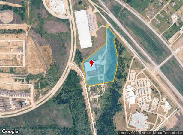  550 Enterprise Way, Kaufman, TX Parcel Map