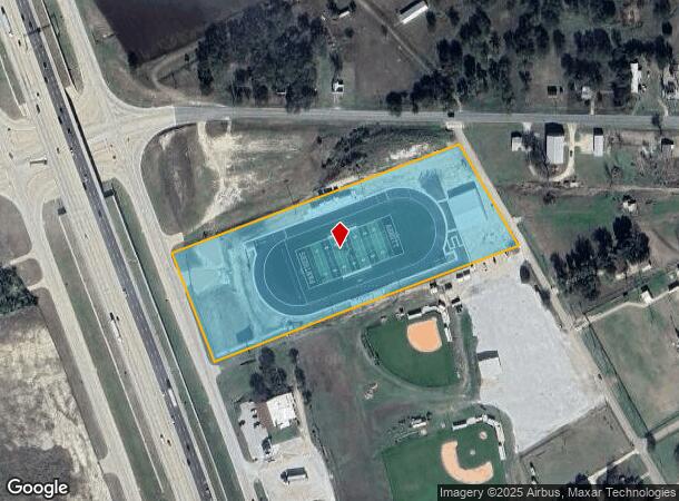 I-35 Serv Rd, Abbott, TX Parcel Map