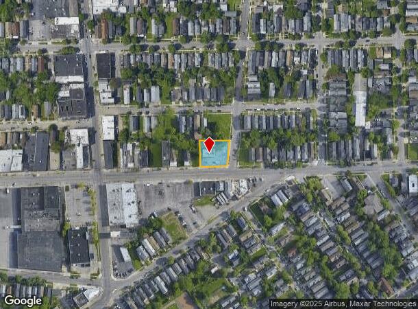  356 W Ferry St, Buffalo, NY Parcel Map