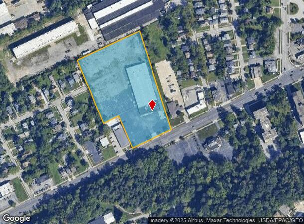 21601 Euclid Ave, Euclid, OH Parcel Map