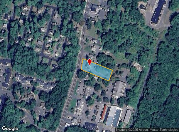 542 Hopmeadow St, Simsbury, CT Parcel Map