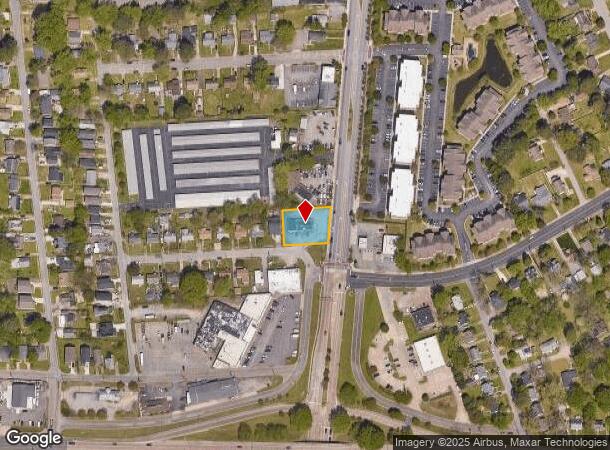  1205 N King St, Hampton, VA Parcel Map