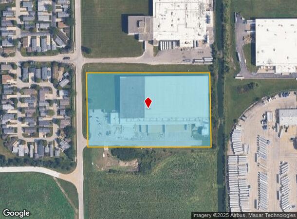 1260 W Sycamore Rd, Manteno, IL Parcel Map