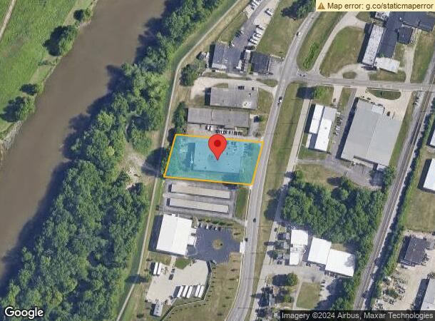  901 N Main St, Miamisburg, OH Parcel Map