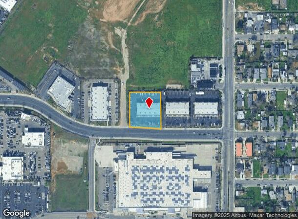  590 W Locust Ave, Fresno, CA Parcel Map