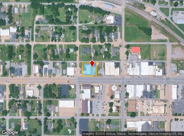 537 W Main St, Yukon, OK Parcel Map