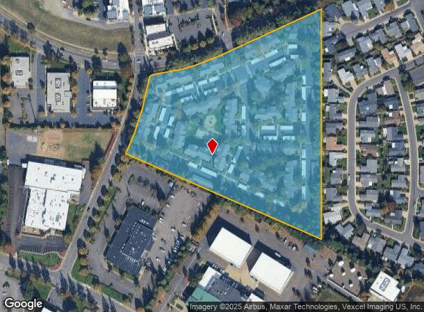  2940 Crescent Ave, Eugene, OR Parcel Map