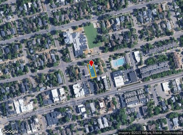 2032 Spruce St, Boulder, CO Parcel Map