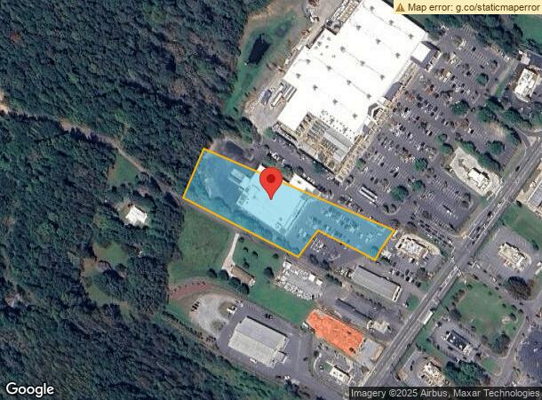  1226 Burkemont Ave, Morganton, NC Parcel Map