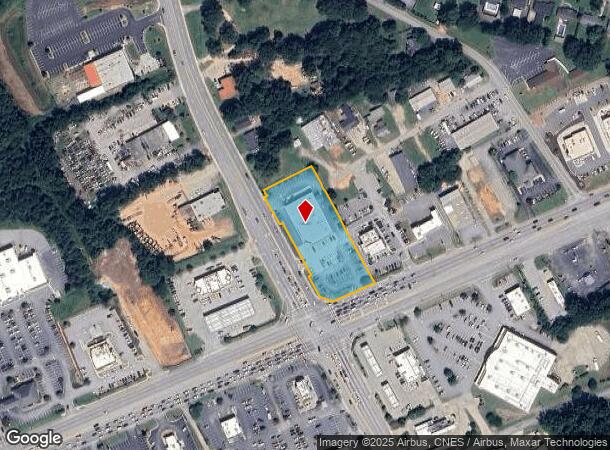  1232 W Wade Hampton Blvd, Greer, SC Parcel Map