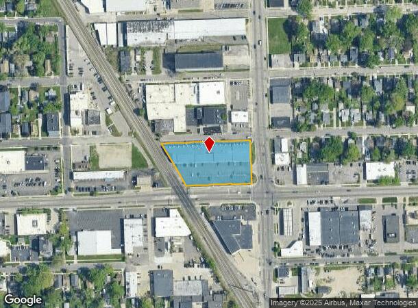 701 E 9 Mile Rd, Ferndale, MI Parcel Map