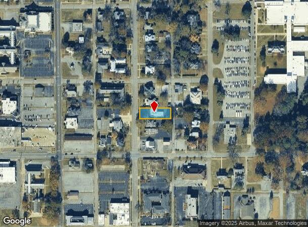  1115 Christine Ave, Anniston, AL Parcel Map