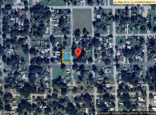  1602 Hawthorne St, Liberty, TX Parcel Map