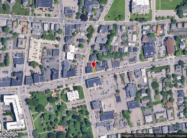  601 Main St, Waltham, MA Parcel Map