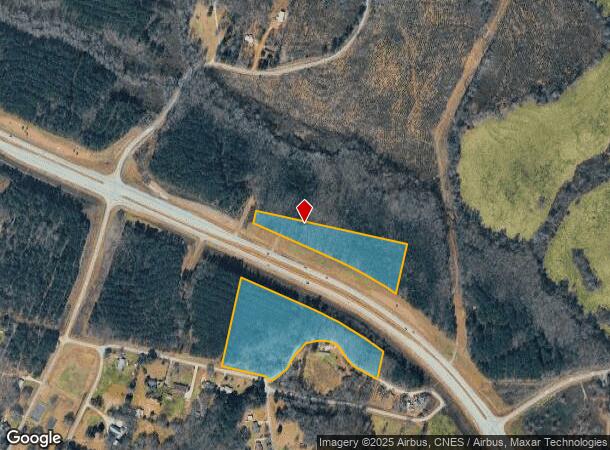 Anderson Thomas Rd, Martin, GA Parcel Map