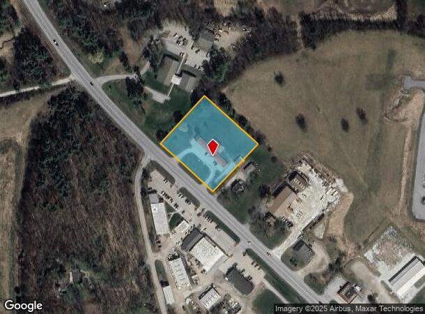 1395 Route 7 S, Middlebury, VT Parcel Map