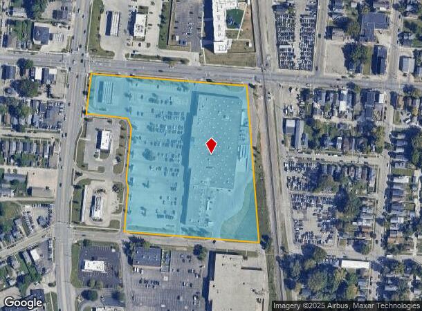1400 S Erie Hwy, Hamilton, OH Parcel Map
