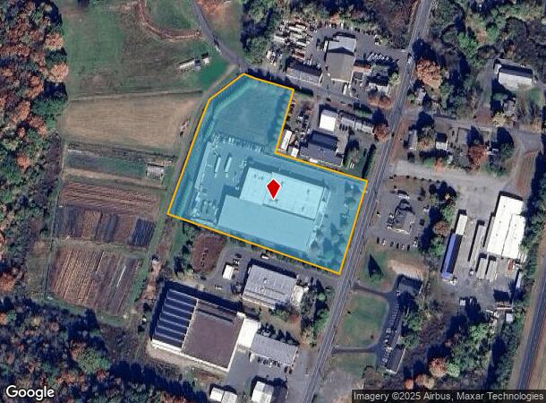  21 West St, West Hatfield, MA Parcel Map