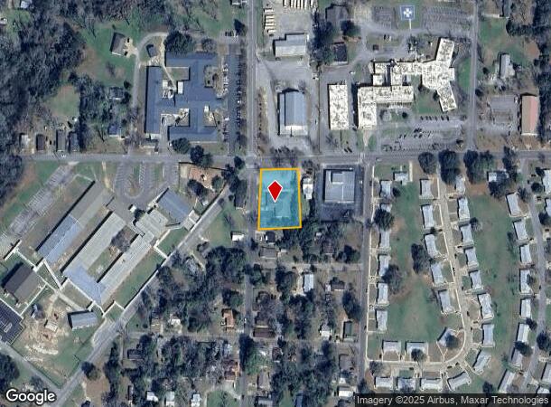  831 W Washington St, Eufaula, AL Parcel Map