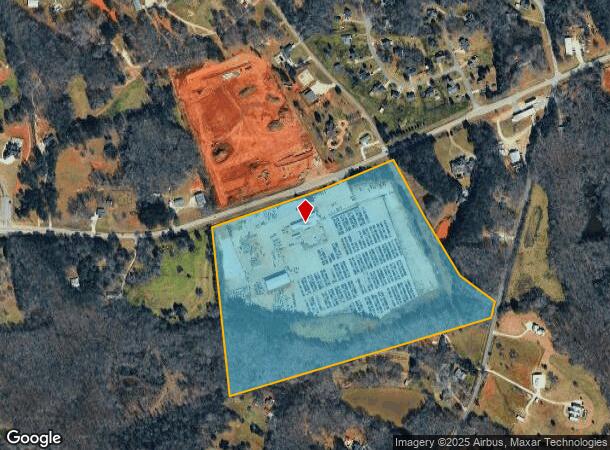  2991 Highway 124 W, Jefferson, GA Parcel Map