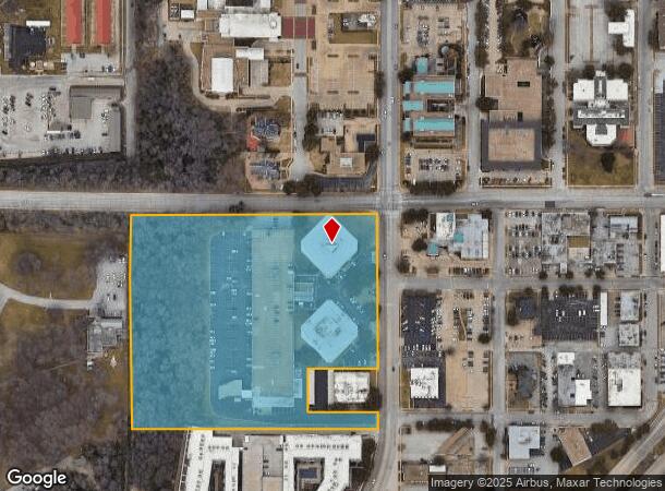 1200 Summit Ave, Fort Worth, TX Parcel Map