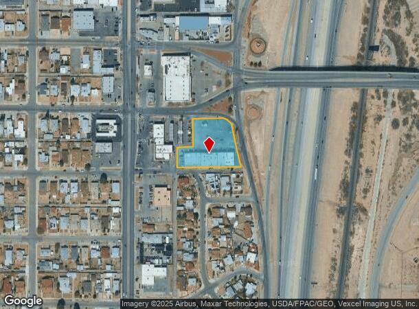 4020 Monroe Ave, El Paso, TX Parcel Map
