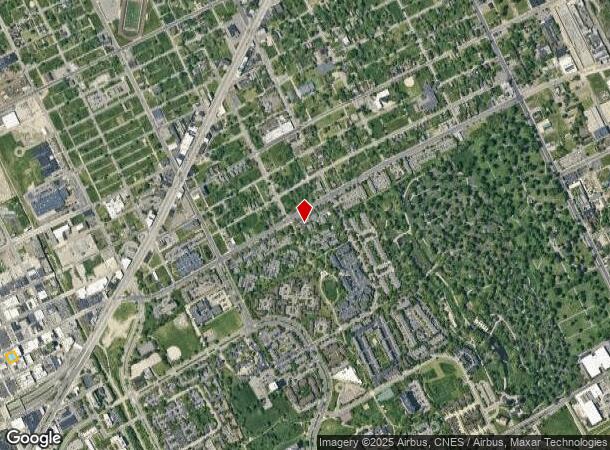 1468 Adelaide St, Detroit, MI Parcel Map