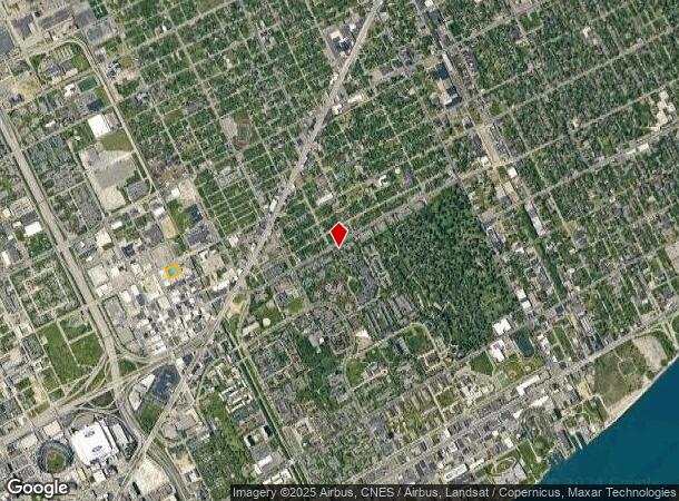  1600 Wilkins St, Detroit, MI Parcel Map