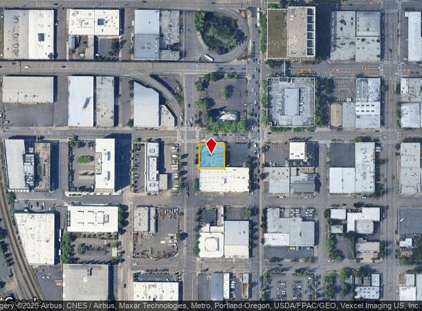  1616 Se M L King Blvd, Portland, OR Parcel Map