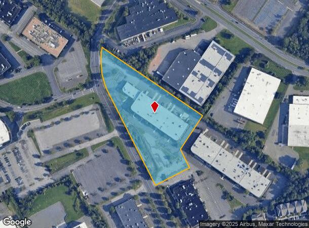107 Corporate Blvd, South Plainfield, NJ Parcel Map