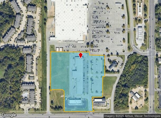  6414 S Elm Pl, Broken Arrow, OK Parcel Map