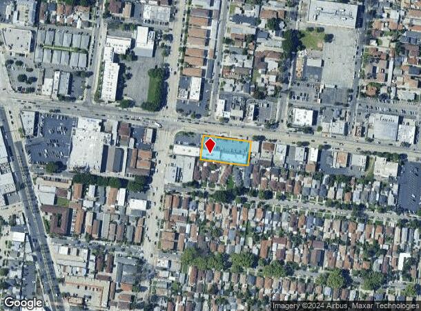  3280 Tweedy Blvd, South Gate, CA Parcel Map