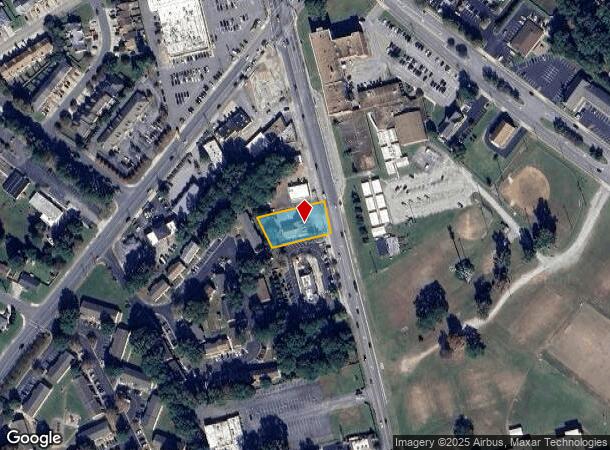  392 Battlefield Blvd S, Chesapeake, VA Parcel Map