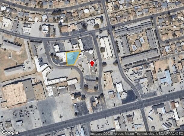  840 Central Dr, Odessa, TX Parcel Map