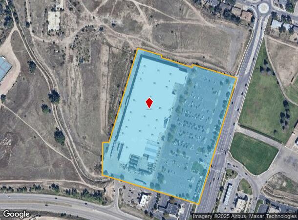  7710 Fountain Mesa Rd, Colorado Springs, CO Parcel Map