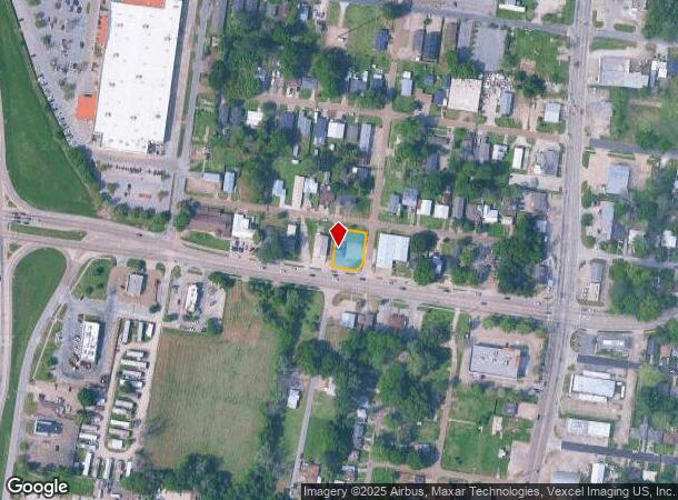  213 E Willow St, Lafayette, LA Parcel Map